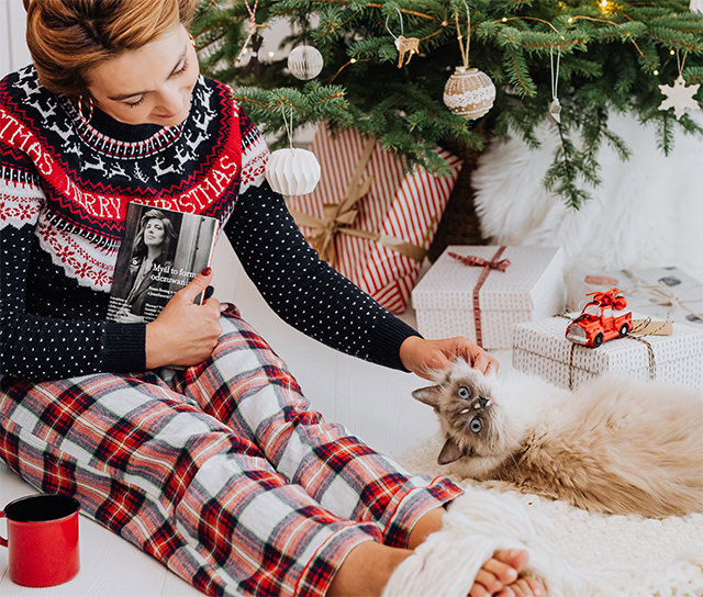 クリスマスと猫